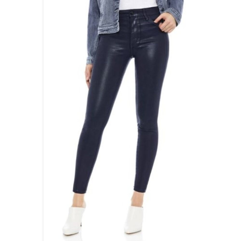 SAM EDELMAN Sam Edelman Denim Stiletto Coated Skinny Jeans 8/29